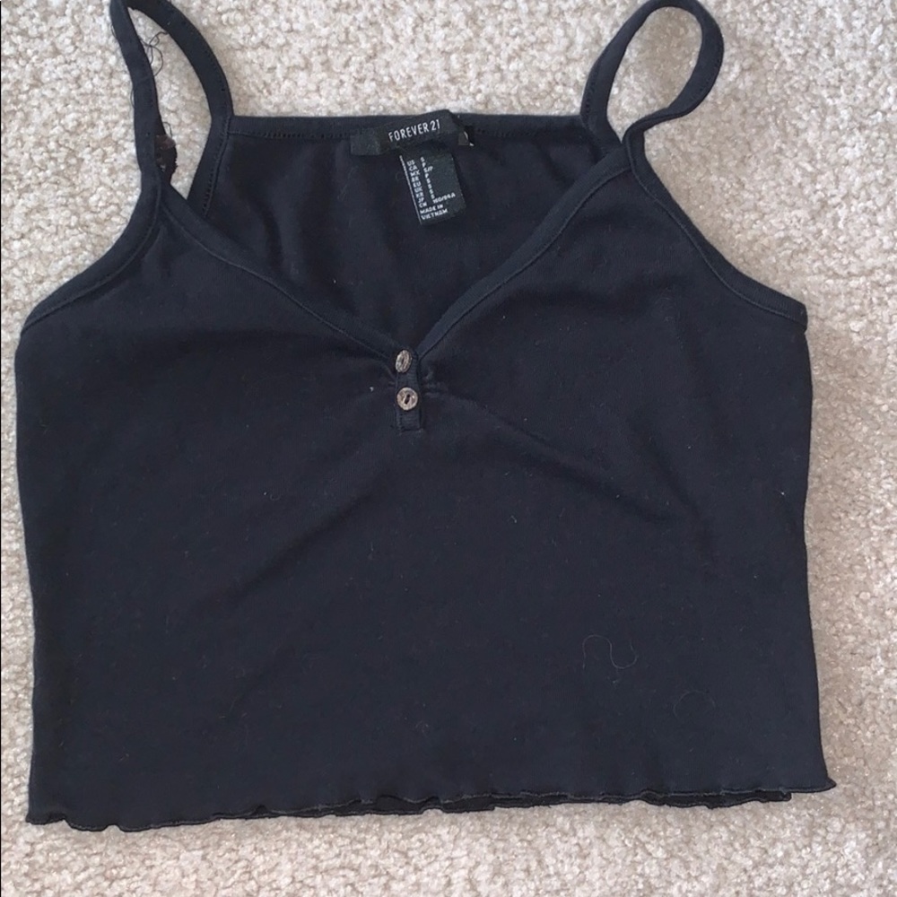 A black tank top